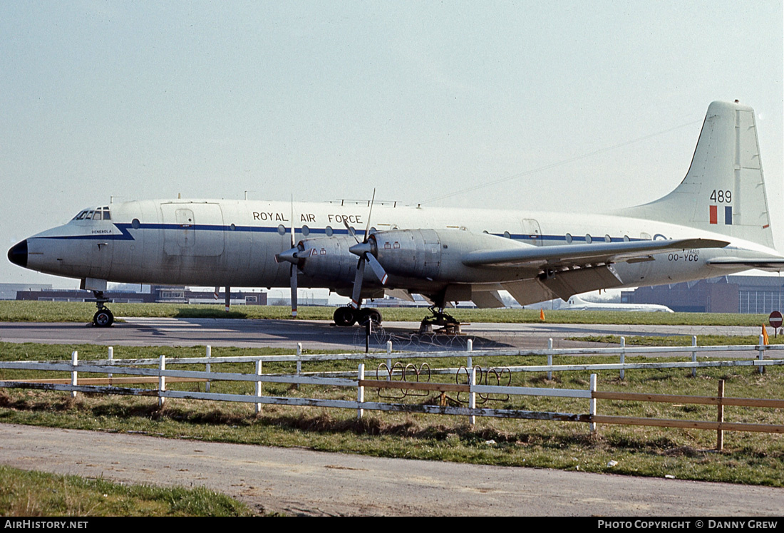 Aircraft Photo of OO-YCC / XM489 | Bristol 175 Britannia C.1 (253) | UK - Air Force | AirHistory.net #165531