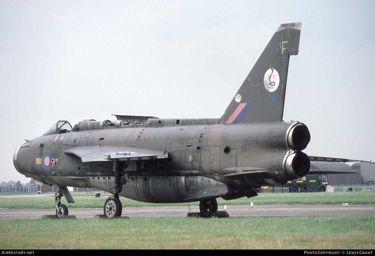 Aircraft Photo of XN774 | English Electric Lightning F2A | UK - Air Force | AirHistory.net #165540