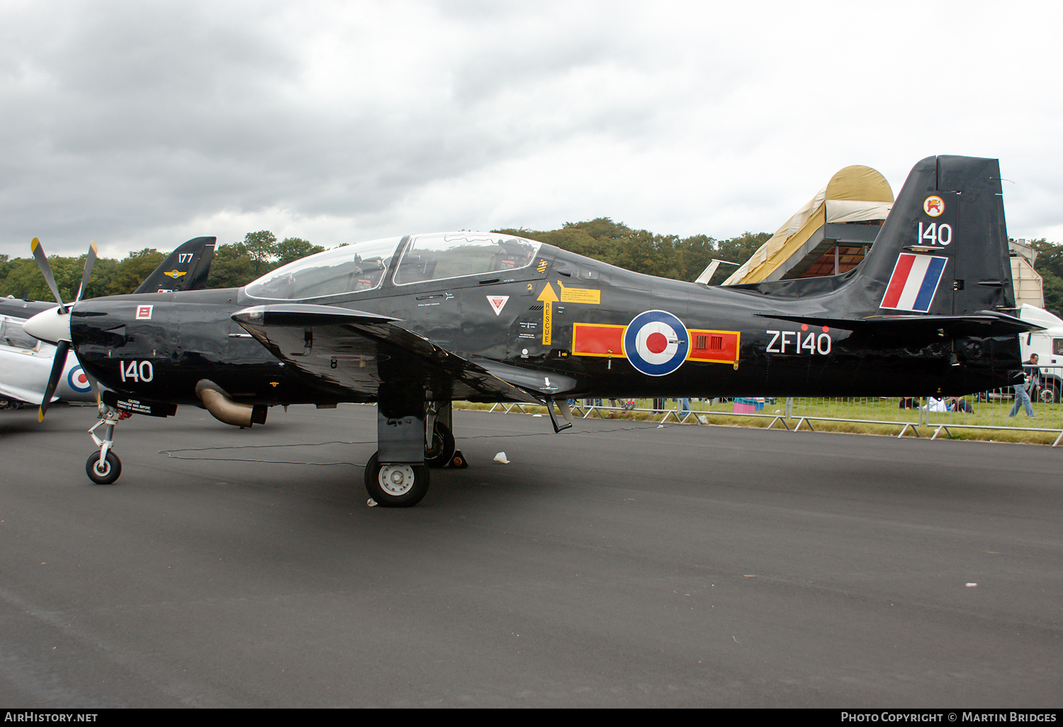 Aircraft Photo of ZF140 | Short S-312 Tucano T1 | UK - Air Force | AirHistory.net #165541