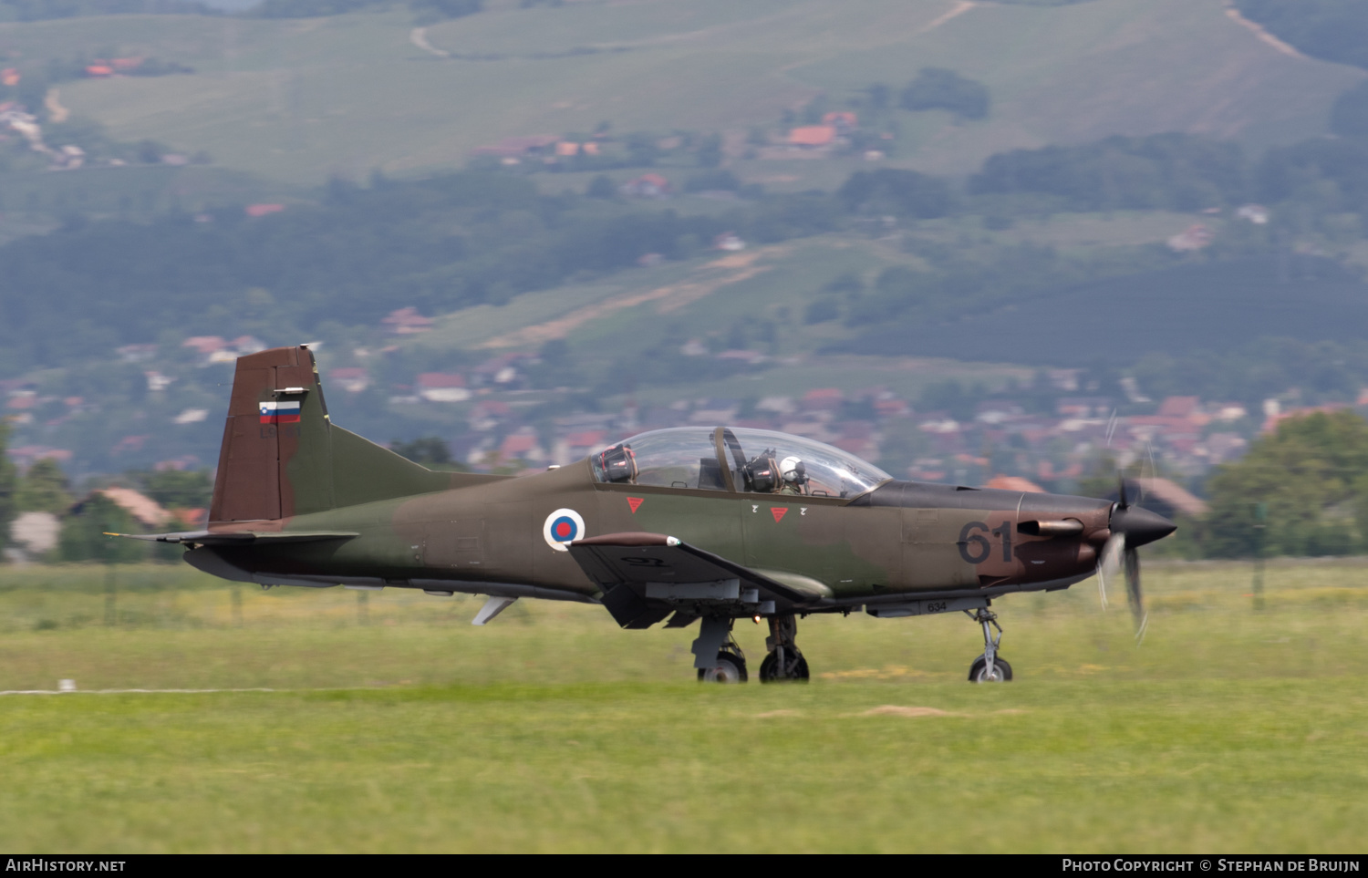 Aircraft Photo of L9-61 | Pilatus PC-9M | Slovenia - Air Force | AirHistory.net #165545