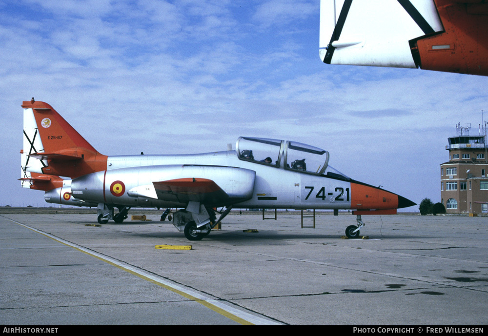 Aircraft Photo of E.25-67 | CASA C101EB Aviojet | Spain - Air Force | AirHistory.net #165549