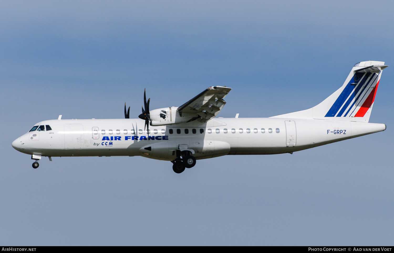 Aircraft Photo of F-GRPZ | ATR ATR-72-500 (ATR-72-212A) | Air France | AirHistory.net #165579