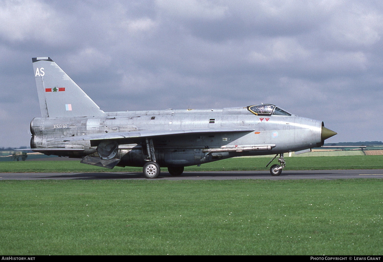 Aircraft Photo of XS936 | English Electric Lightning F6 | UK - Air Force | AirHistory.net #165582
