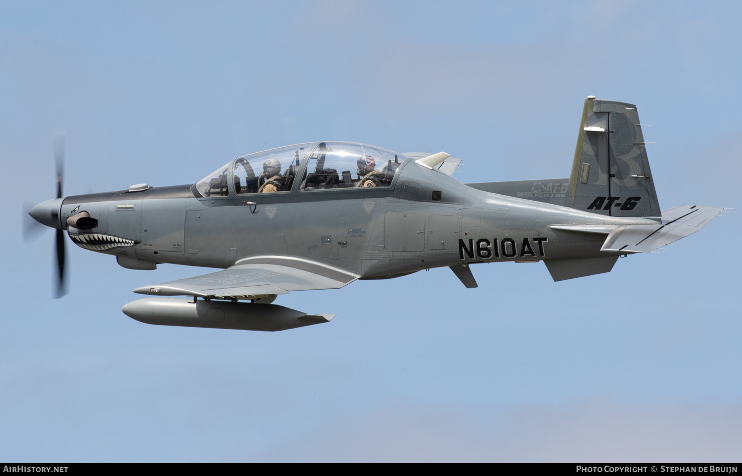 Aircraft Photo of N610AT | Hawker Beechcraft AT-6B Texan II | Hawker Beechcraft | AirHistory.net #165585