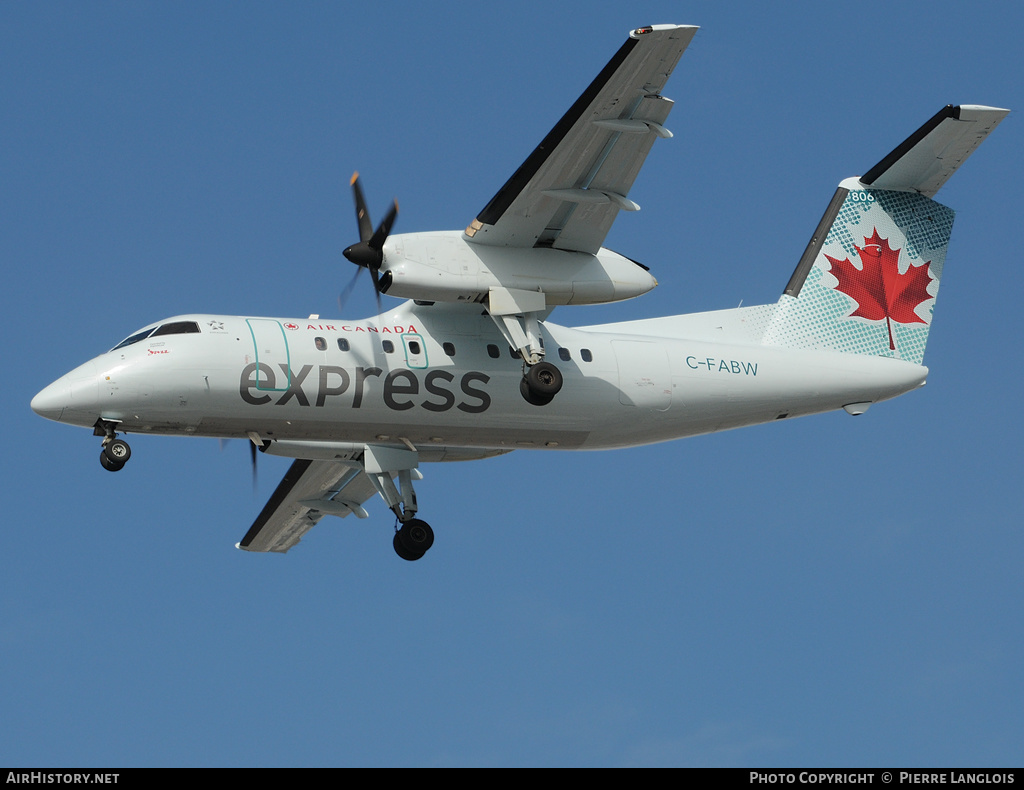 Aircraft Photo of C-FABW | De Havilland Canada DHC-8-102 Dash 8 | Air Canada Express | AirHistory.net #165592