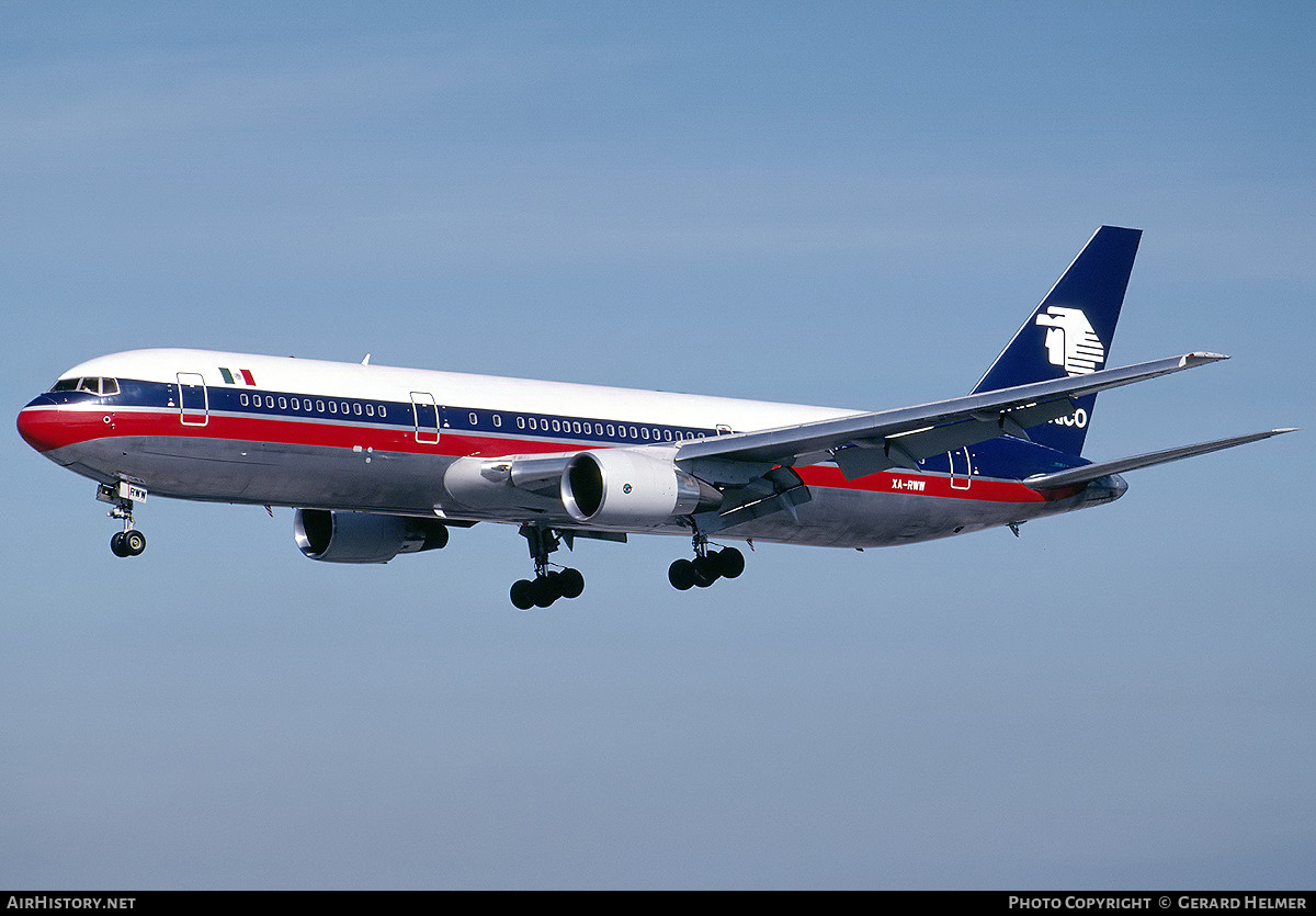 Aircraft Photo of XA-RWW | Boeing 767-3Y0/ER | AeroMéxico | AirHistory.net #165601