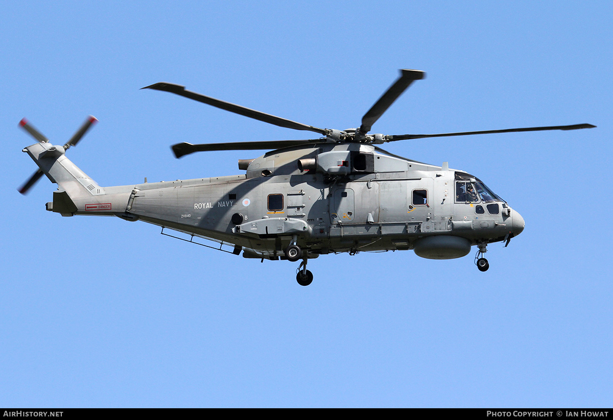 Aircraft Photo of ZH840 | EHI EH101-111 Merlin HM2 | UK - Navy | AirHistory.net #165613