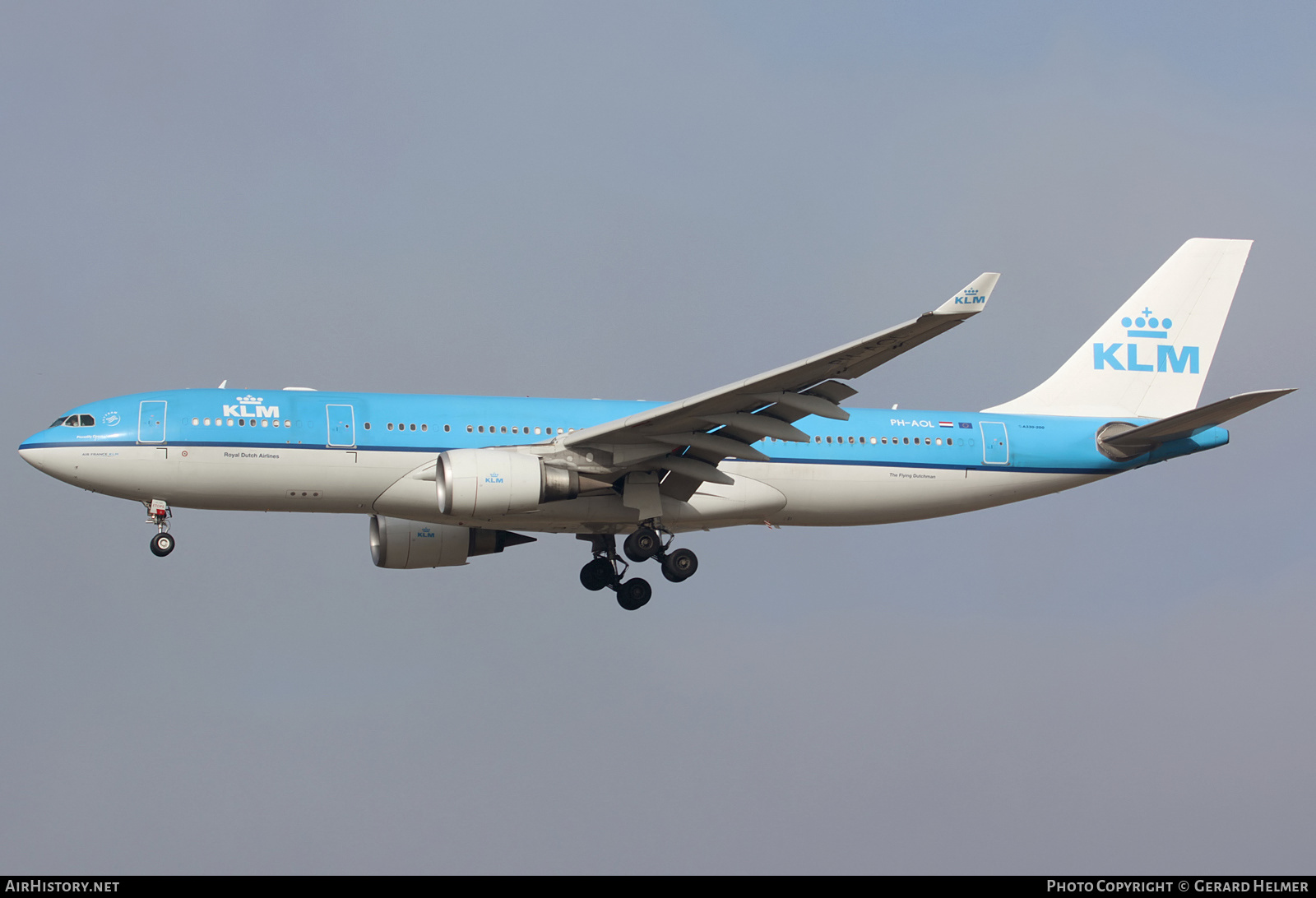 Aircraft Photo of PH-AOL | Airbus A330-203 | KLM - Royal Dutch Airlines | AirHistory.net #165624