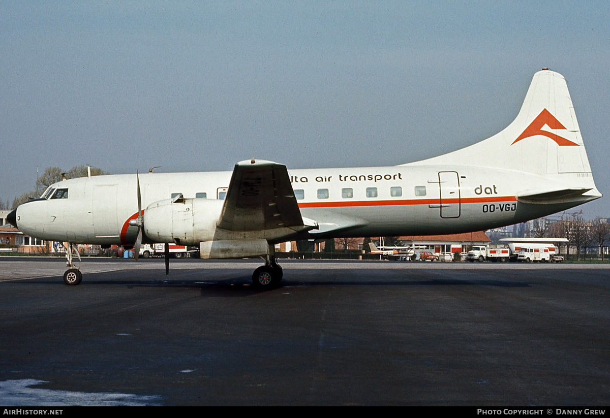 Aircraft Photo Of Oo Vgj Convair 440 94 Metropolitan Delta Air Transport Dat Airhistory Net