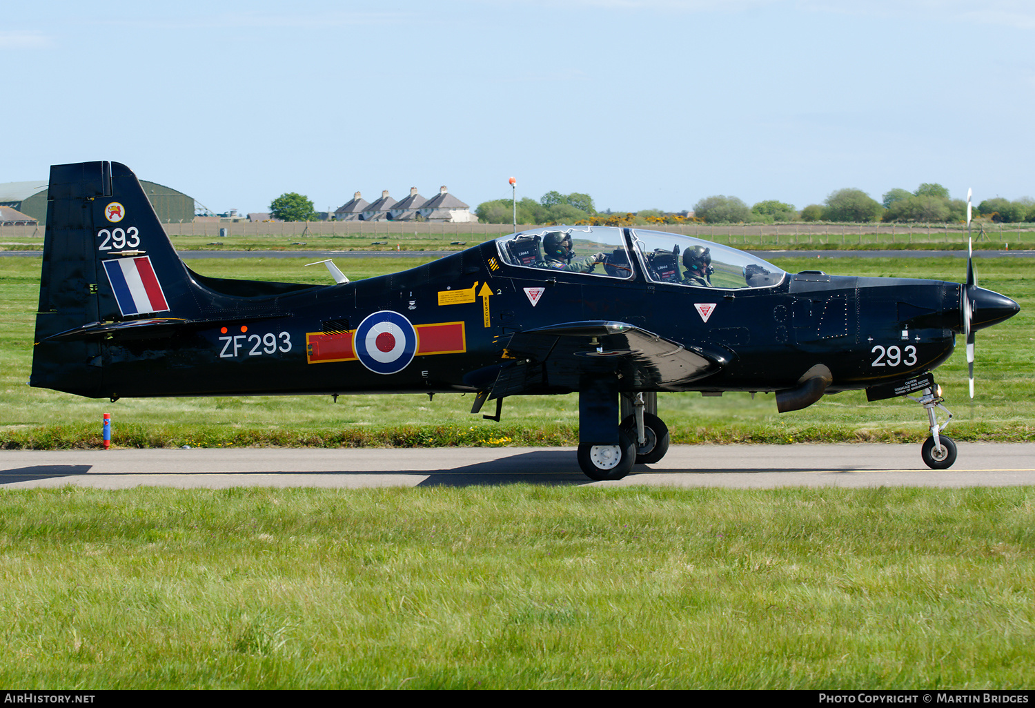 Aircraft Photo of ZF293 | Short S-312 Tucano T1 | UK - Air Force | AirHistory.net #165629