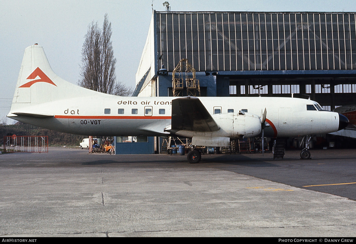 Aircraft Photo of OO-VGT | Convair 440-80 Metropolitan | Delta Air Transport - DAT | AirHistory.net #165638