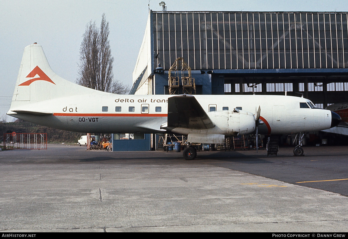 Aircraft Photo of OO-VGT | Convair 440-80 Metropolitan | Delta Air Transport - DAT | AirHistory.net #165638