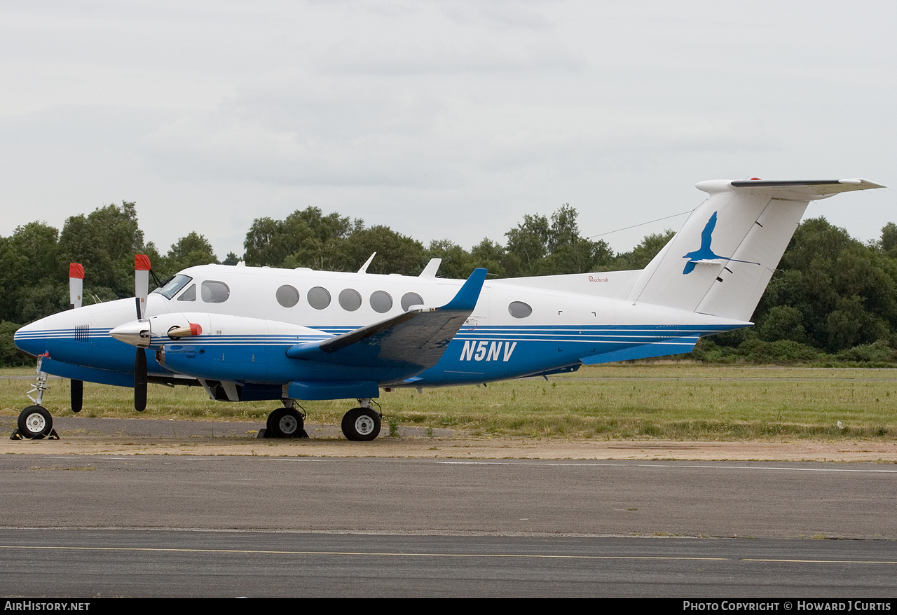 Aircraft Photo of N5NV | Beech B200 Super King Air | AirHistory.net #165645