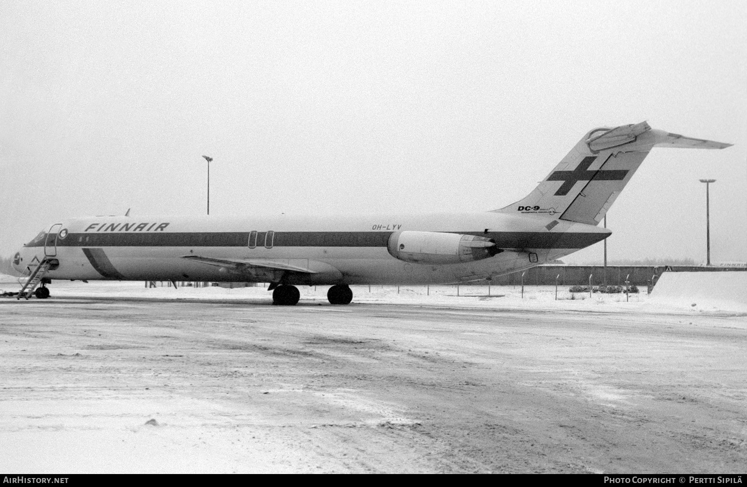 Aircraft Photo of OH-LYV | McDonnell Douglas DC-9-51 | Finnair | AirHistory.net #165654