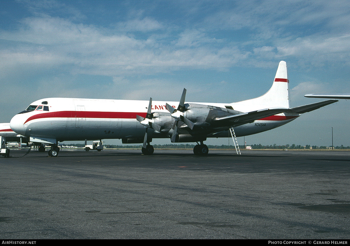 Aircraft Photo of N345HA | Lockheed L-188C(F) Electra | Zantop International Airlines | AirHistory.net #165663