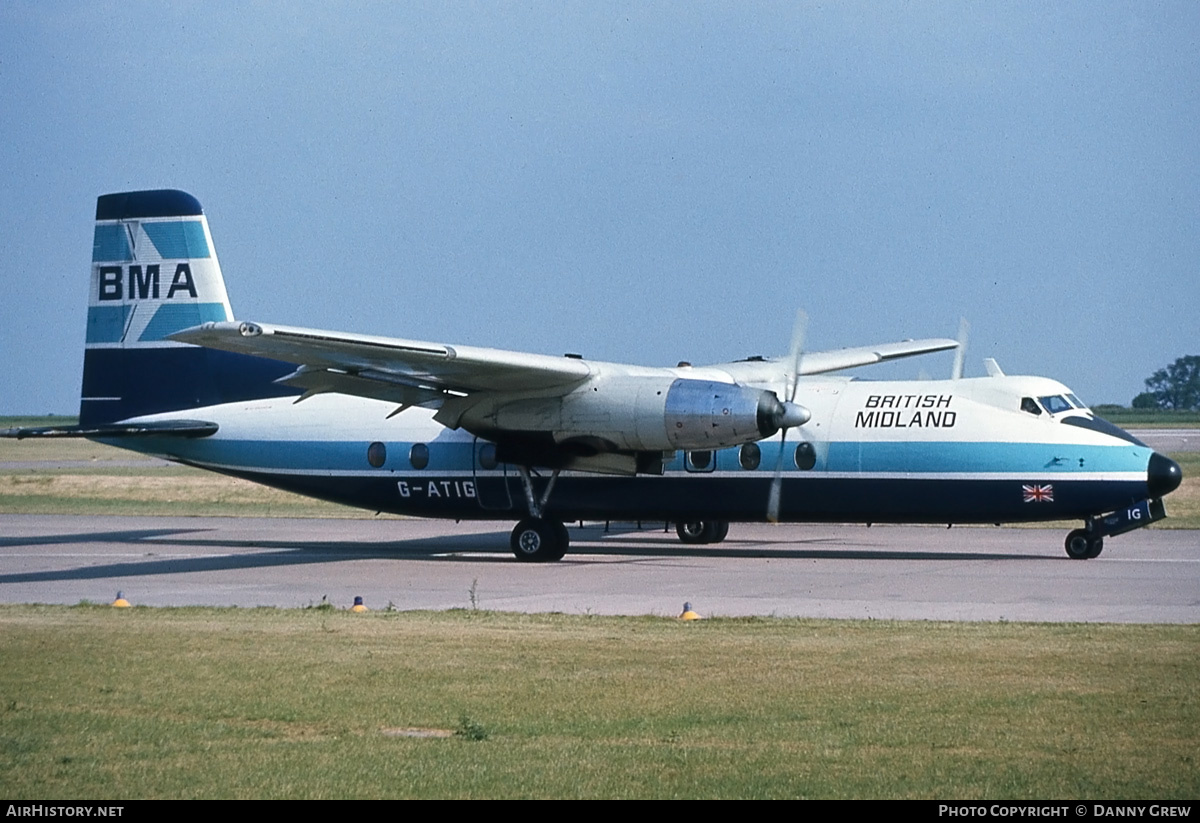 Aircraft Photo of G-ATIG | Handley Page HPR-7 Herald 214 | British Midland Airways - BMA | AirHistory.net #165673