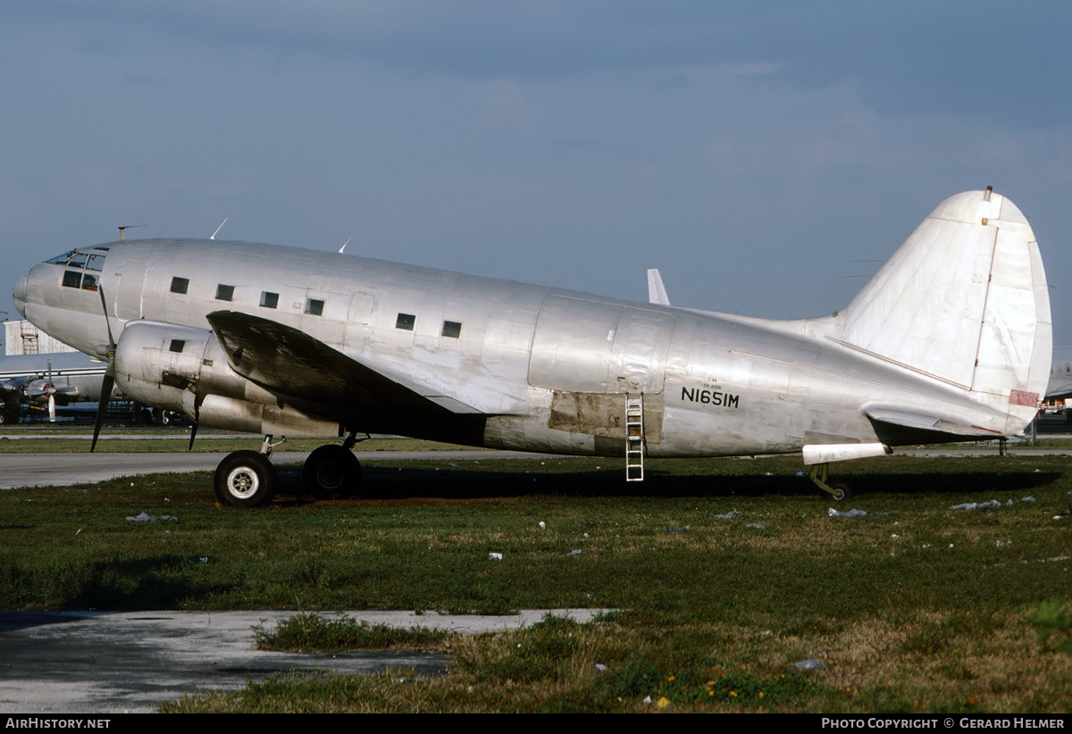 Aircraft Photo of N1651M | Curtiss C-46F Commando | AirHistory.net #165682