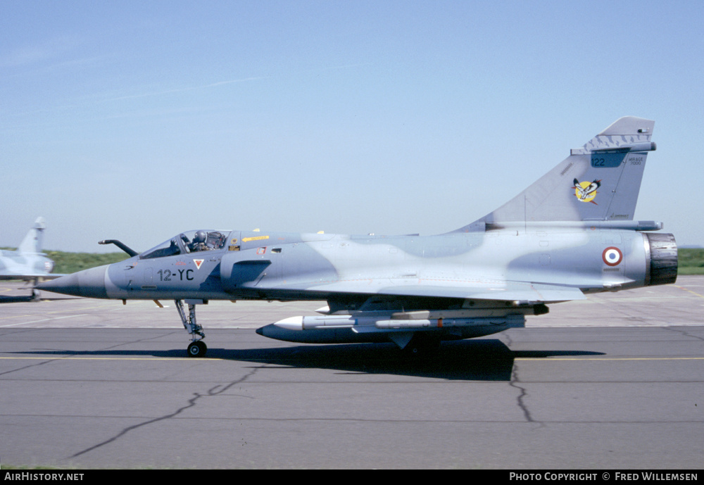 Aircraft Photo of 122 | Dassault Mirage 2000C | France - Air Force | AirHistory.net #165686