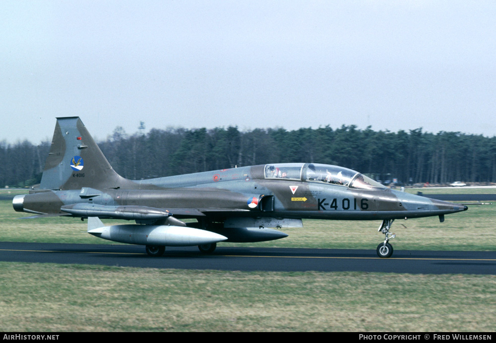 Aircraft Photo of K-4016 | Canadair NF-5B | Netherlands - Air Force | AirHistory.net #165691