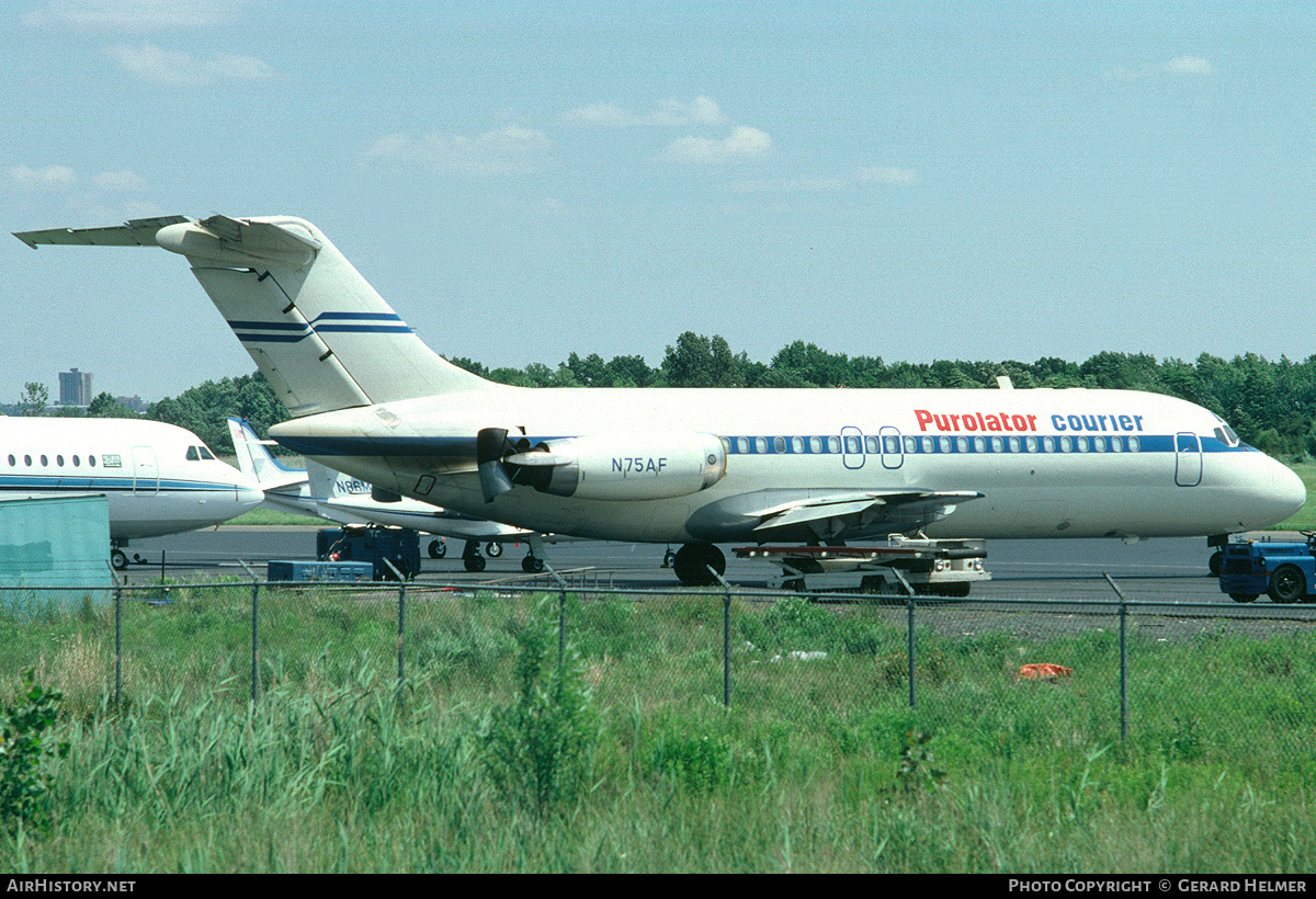 Aircraft Photo of N75AF | McDonnell Douglas DC-9-15RC | Purolator Courier | AirHistory.net #165699