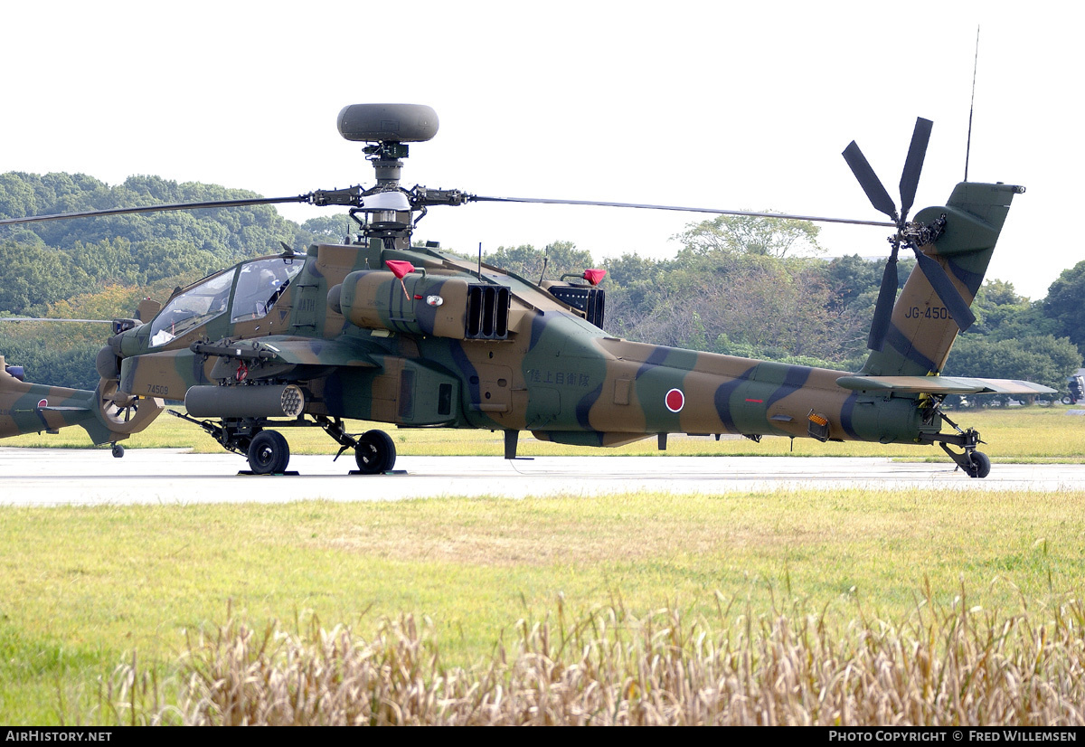 Aircraft Photo of 74509 | Boeing AH-64DJP Apache Longbow | Japan - Army | AirHistory.net #165715