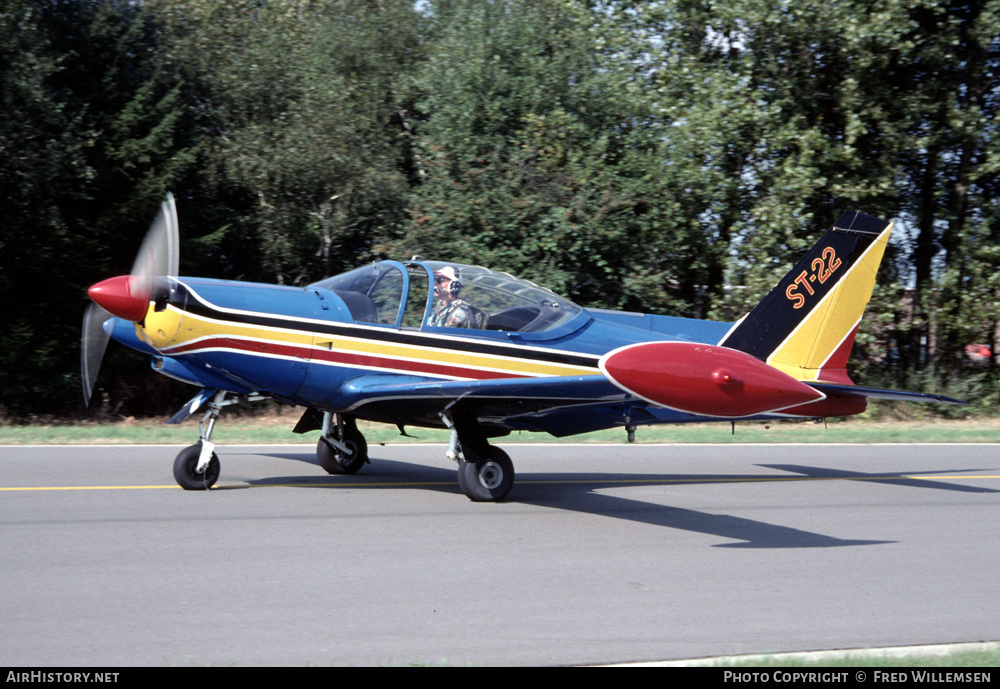 Aircraft Photo of ST-22 | SIAI-Marchetti SF-260MB | Belgium - Air Force | AirHistory.net #165720