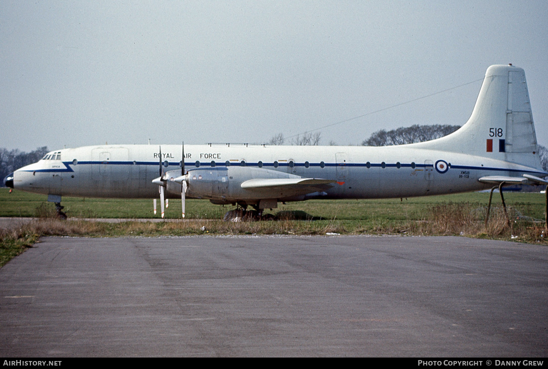 Aircraft Photo of OO-YCD / XM518 | Bristol 175 Britannia C.1 (253) | UK - Air Force | AirHistory.net #165724
