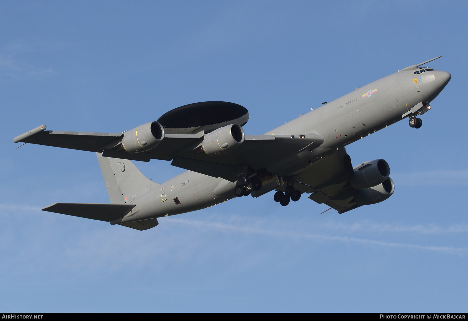 Aircraft Photo of ZH103 | Boeing E-3D Sentry AEW1 | UK - Air Force | AirHistory.net #165754