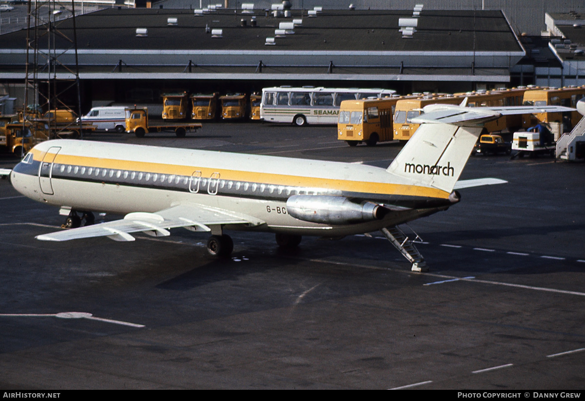 Aircraft Photo of G-BCWG | BAC 111-518FG One-Eleven | Monarch Airlines | AirHistory.net #165772