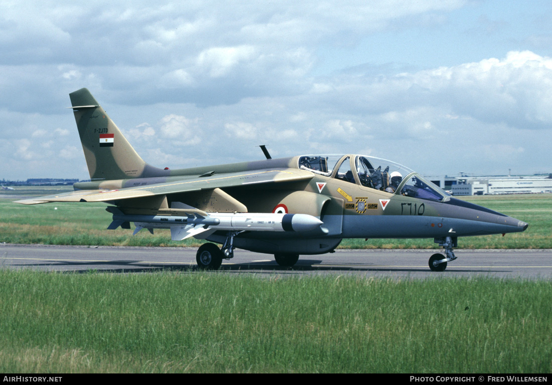 Aircraft Photo of 3615 / F-ZJTD / ۳٦۱٥ | Dassault-Dornier Alpha Jet MS1 | Egypt - Air Force | AirHistory.net #165781