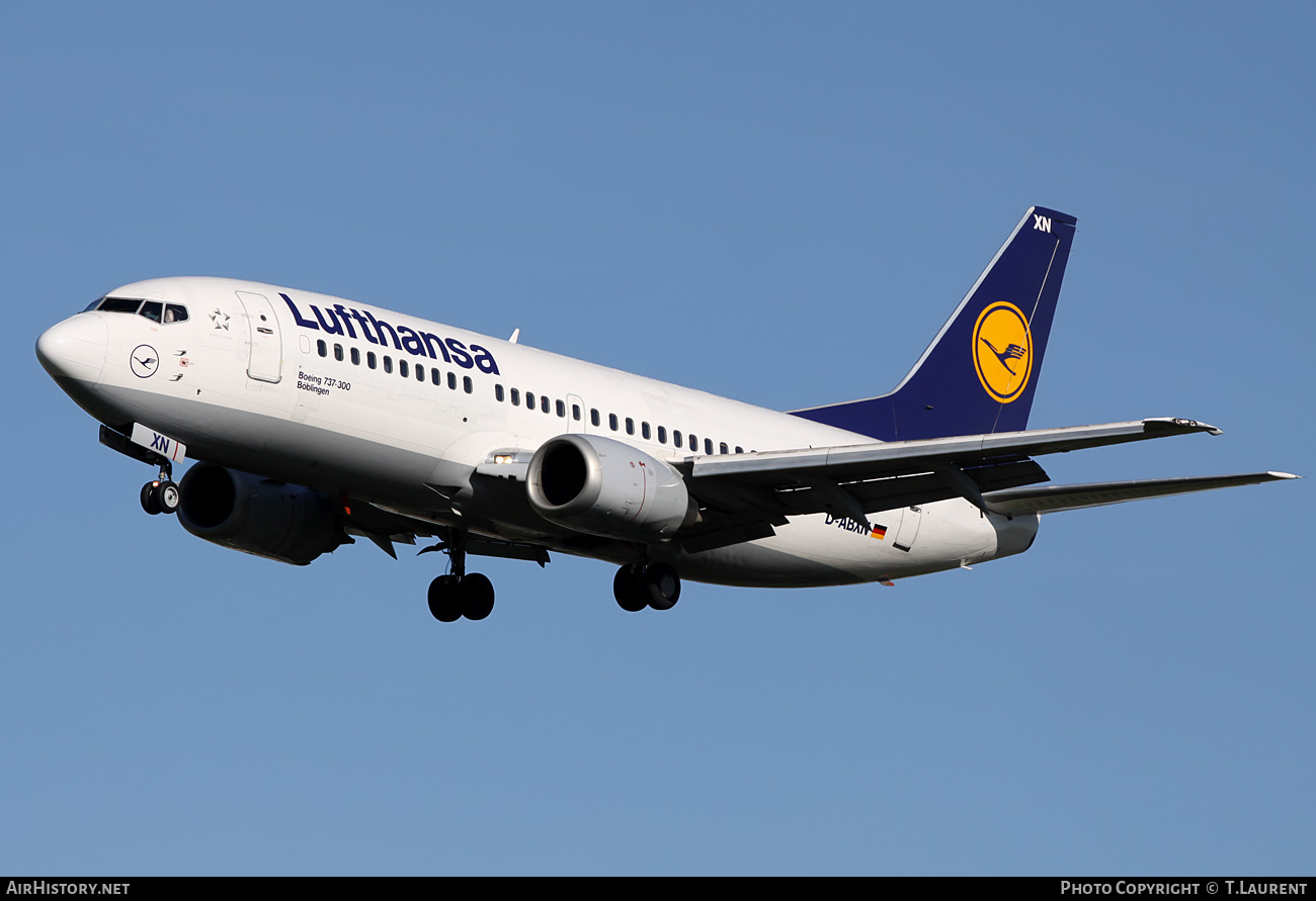 Aircraft Photo of D-ABXN | Boeing 737-330 | Lufthansa | AirHistory.net #165794