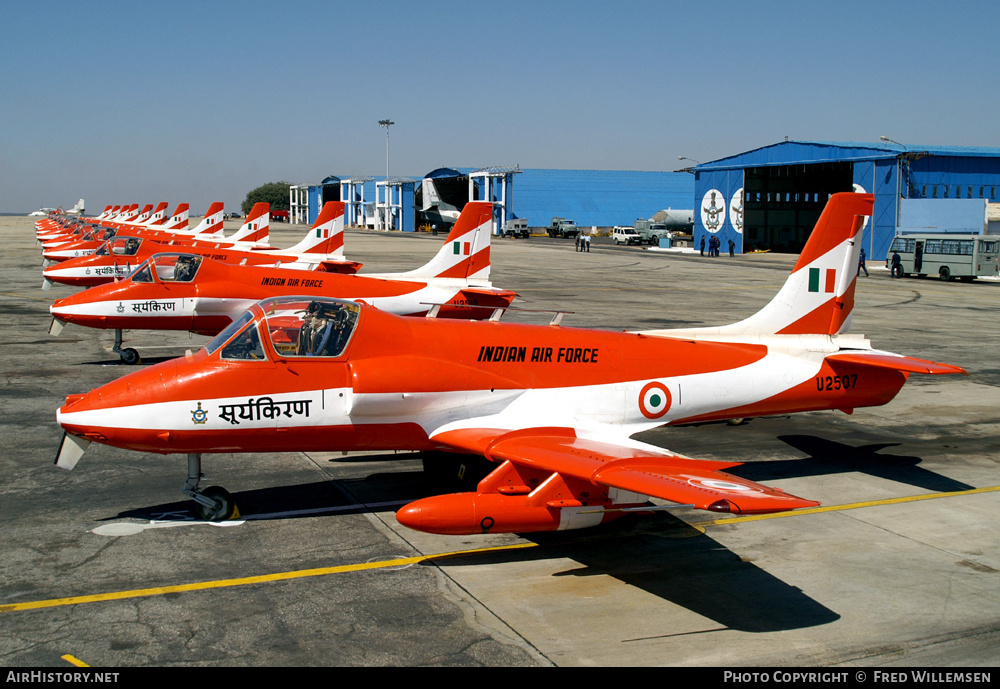 Aircraft Photo of U2507 | Hindustan HJT-16 Kiran II | India - Air Force | AirHistory.net #165798
