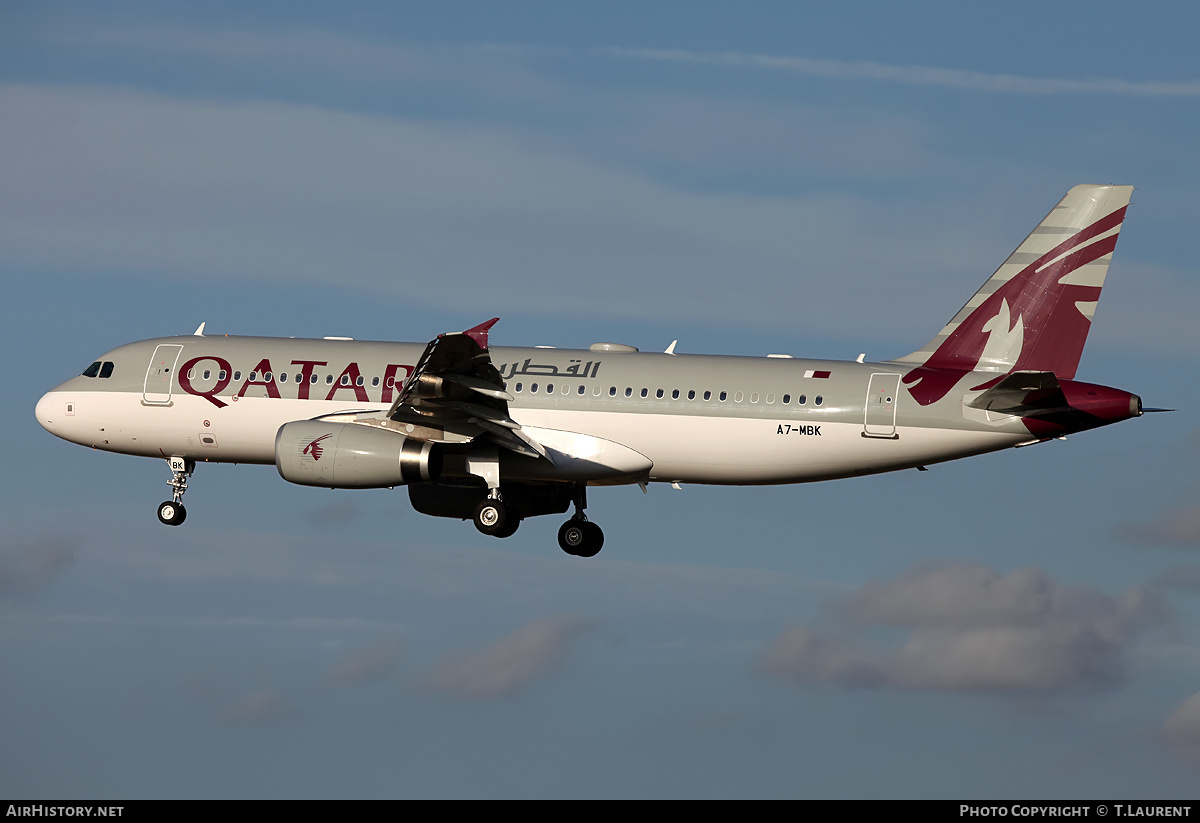 Aircraft Photo of A7-MBK | Airbus ACJ320 (A320-232/CJ) | Qatar Airways | AirHistory.net #165799