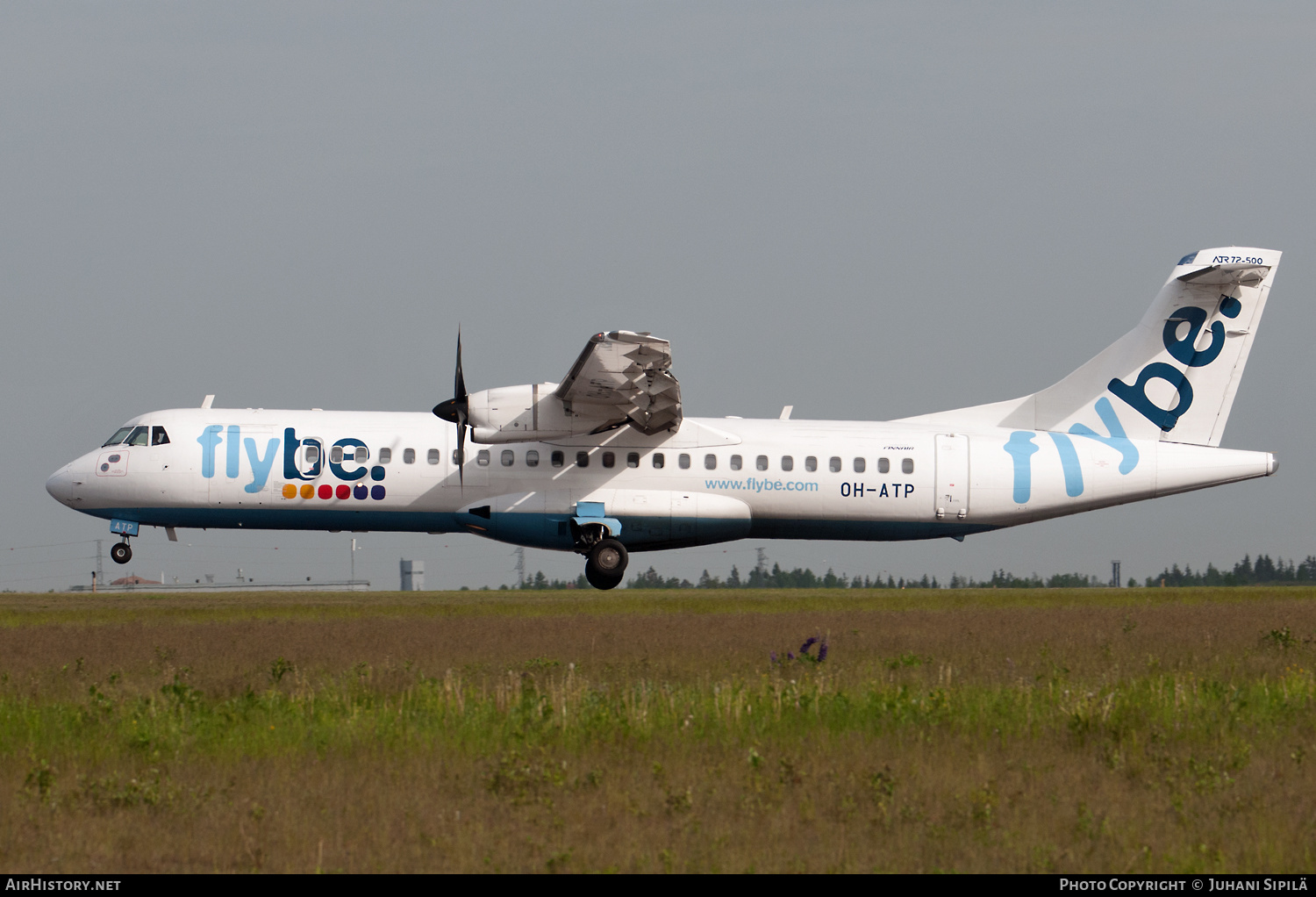 Aircraft Photo of OH-ATP | ATR ATR-72-500 (ATR-72-212A) | Flybe | AirHistory.net #165805
