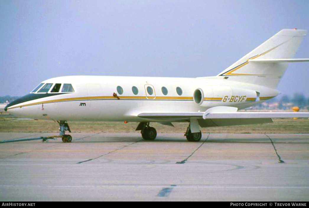 Aircraft Photo of G-BCYF | Dassault Falcon 20E | AirHistory.net #165808