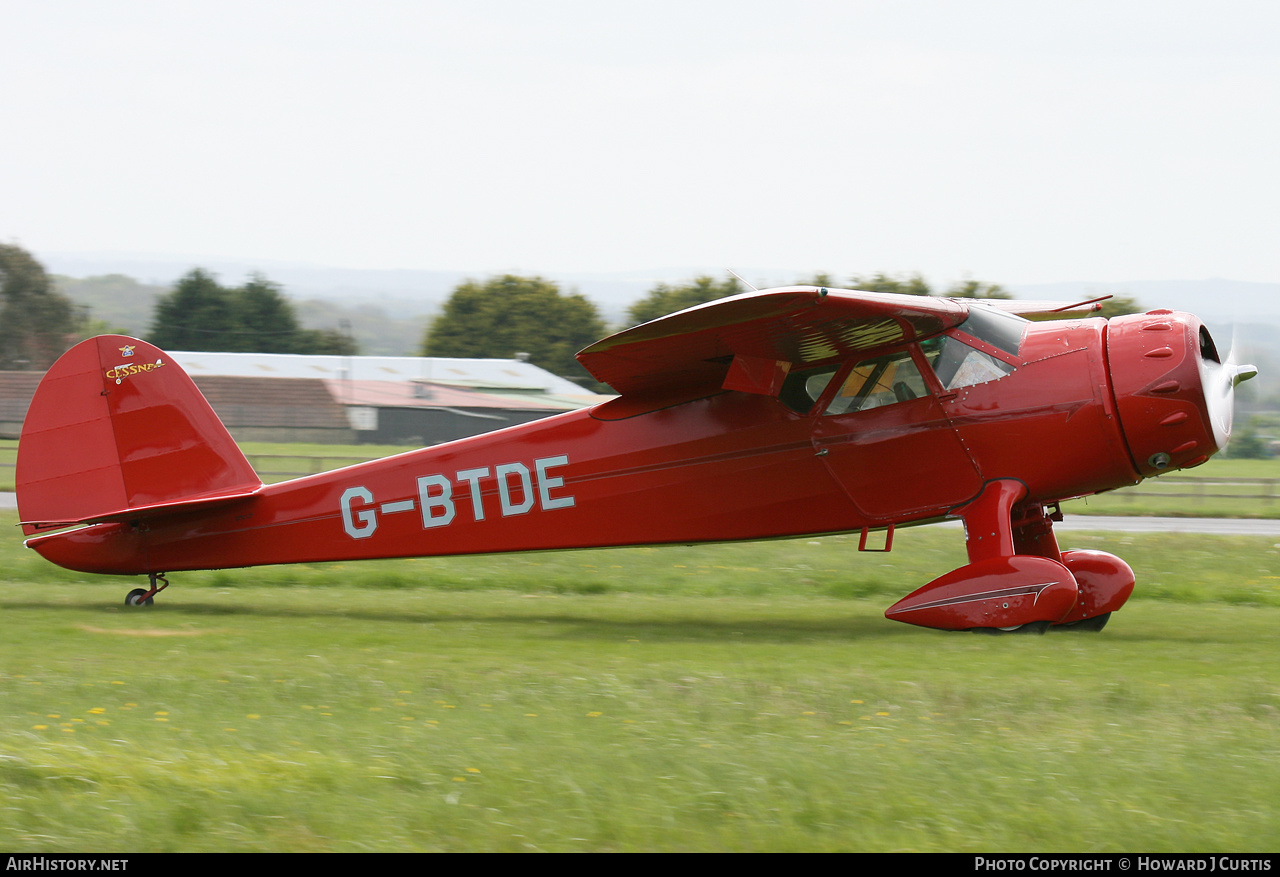 Aircraft Photo of G-BTDE | Cessna C-165 Airmaster | AirHistory.net #165817
