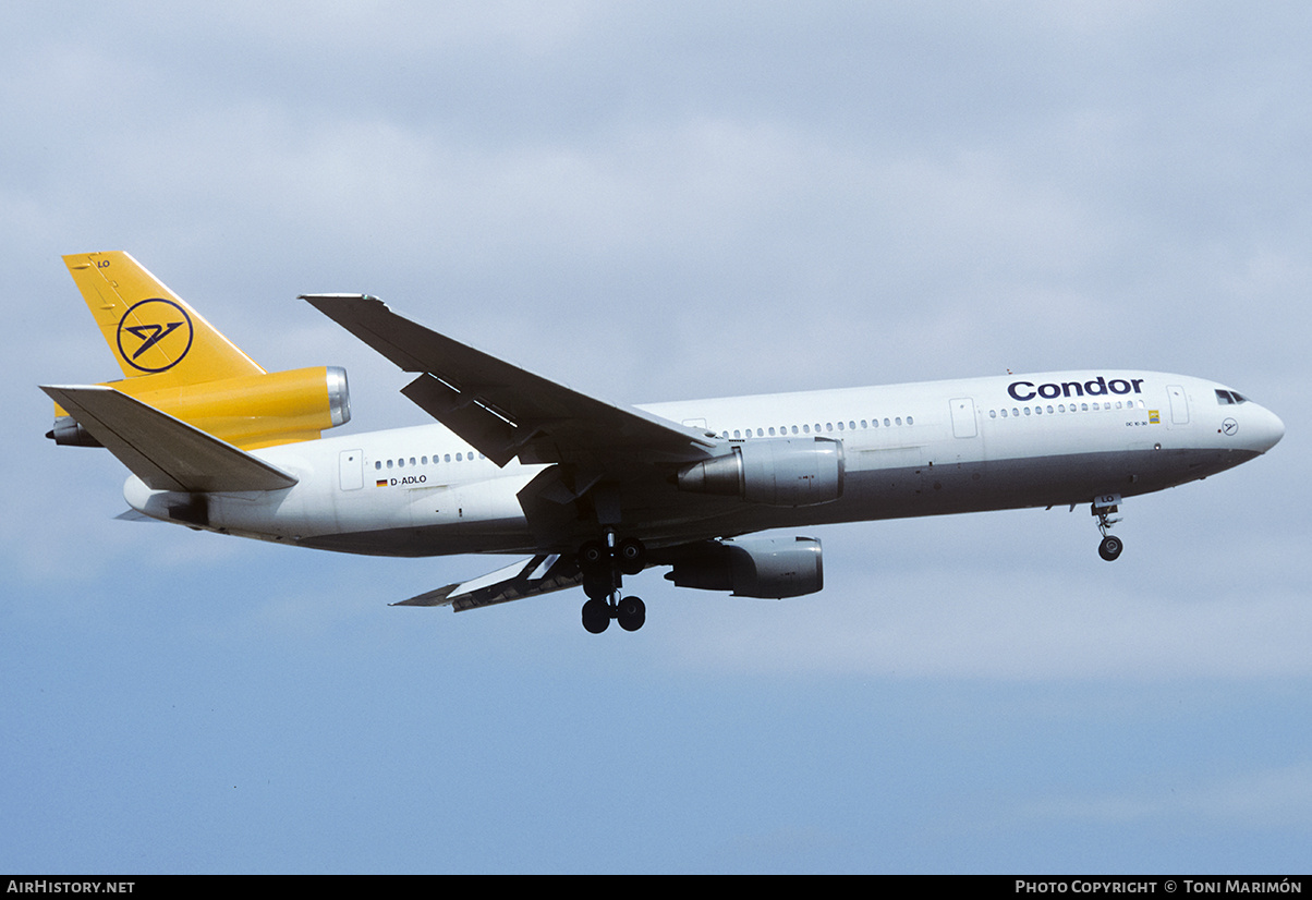 Aircraft Photo of D-ADLO | McDonnell Douglas DC-10-30 | Condor Flugdienst | AirHistory.net #165844