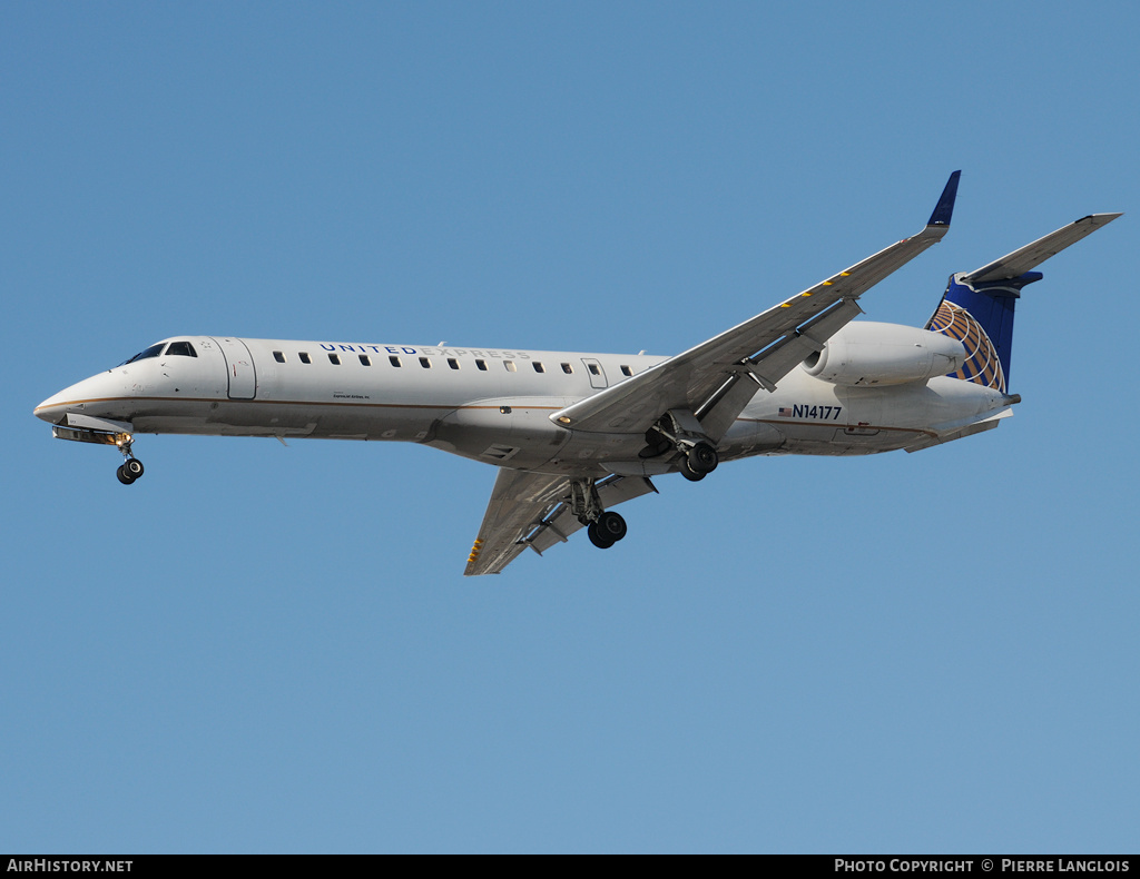 Aircraft Photo of N14177 | Embraer ERJ-145XR (EMB-145XR) | United Express | AirHistory.net #165882