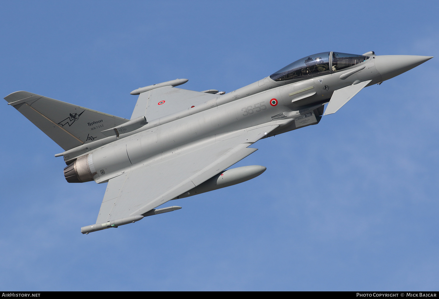 Aircraft Photo of MM7352 | Eurofighter F-2000A Typhoon | Italy - Air Force | AirHistory.net #165897