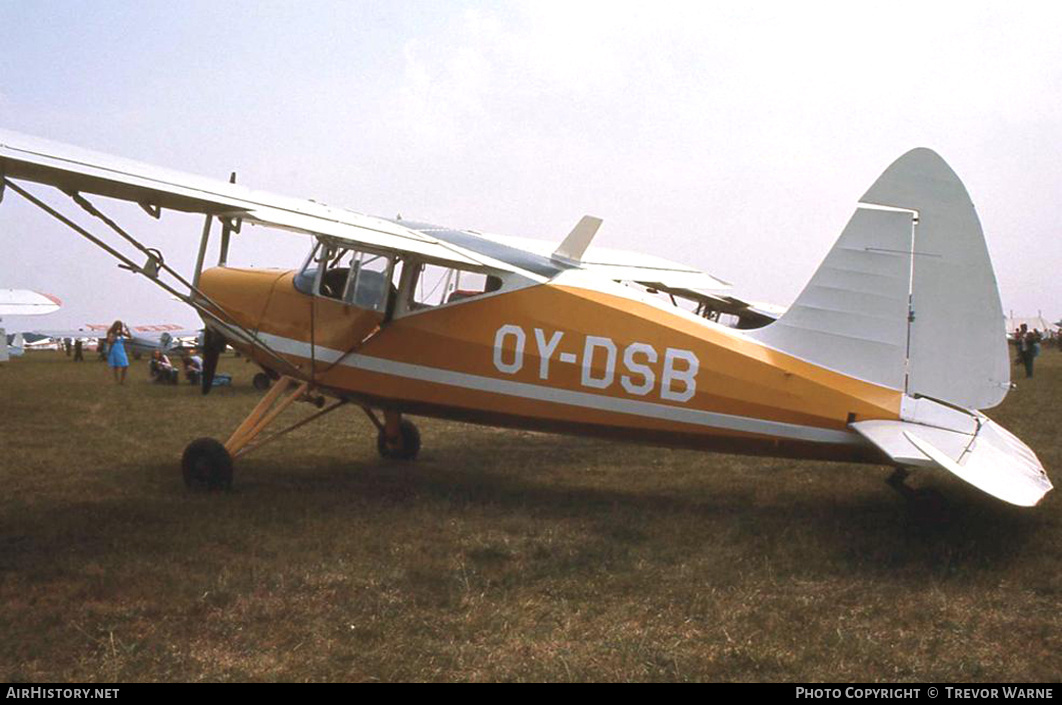 Aircraft Photo of OY-DSB | SAI KZ VII U-8 Lærke | AirHistory.net #165903