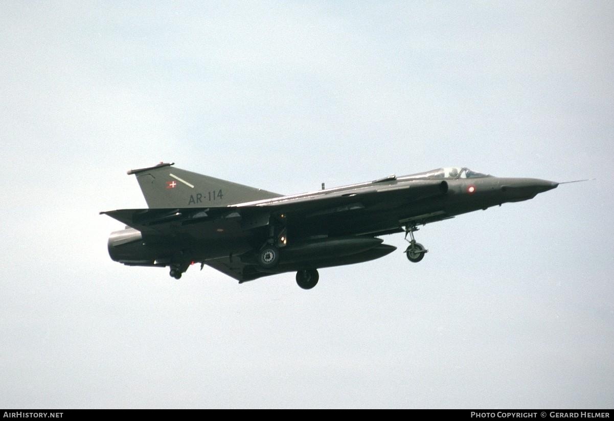 Aircraft Photo of AR-114 | Saab RF-35 Draken | Denmark - Air Force | AirHistory.net #165916