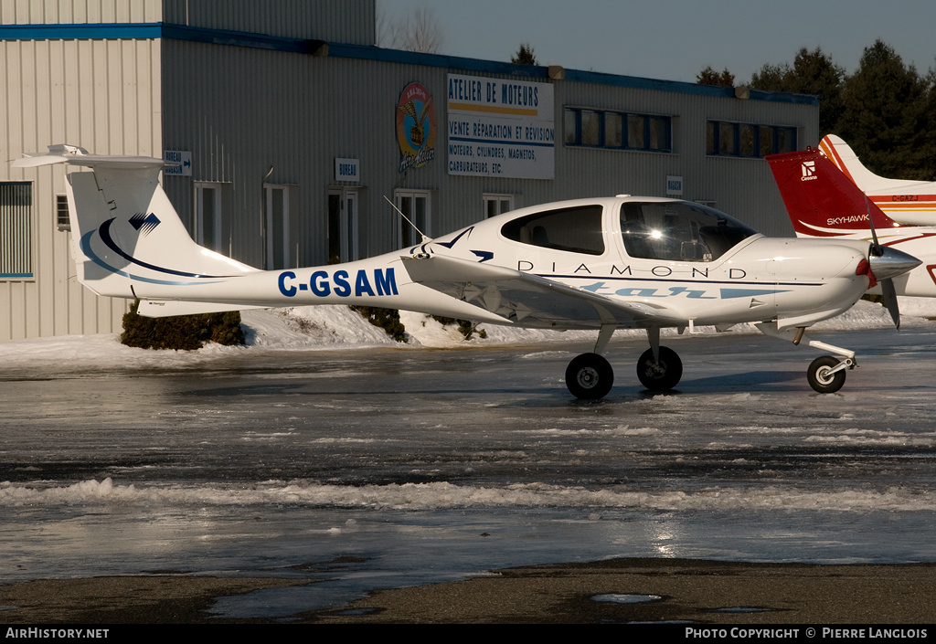 Aircraft Photo of C-GSAM | Diamond DA40-180 Diamond Star | AirHistory.net #165933