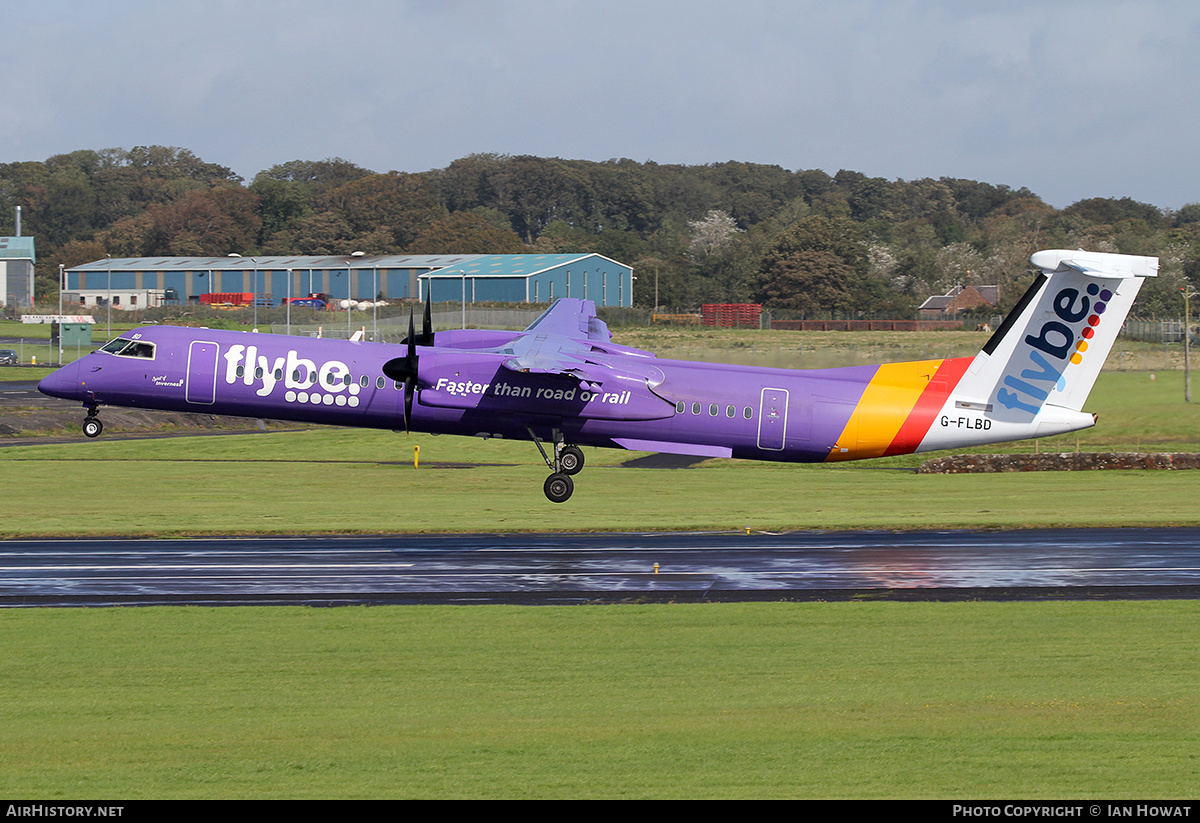 Aircraft Photo of G-FLBD | Bombardier DHC-8-402 Dash 8 | Flybe | AirHistory.net #165936