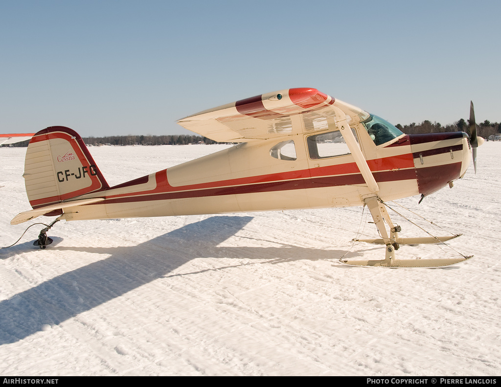Aircraft Photo of CF-JFG | Cessna 140A | AirHistory.net #165940