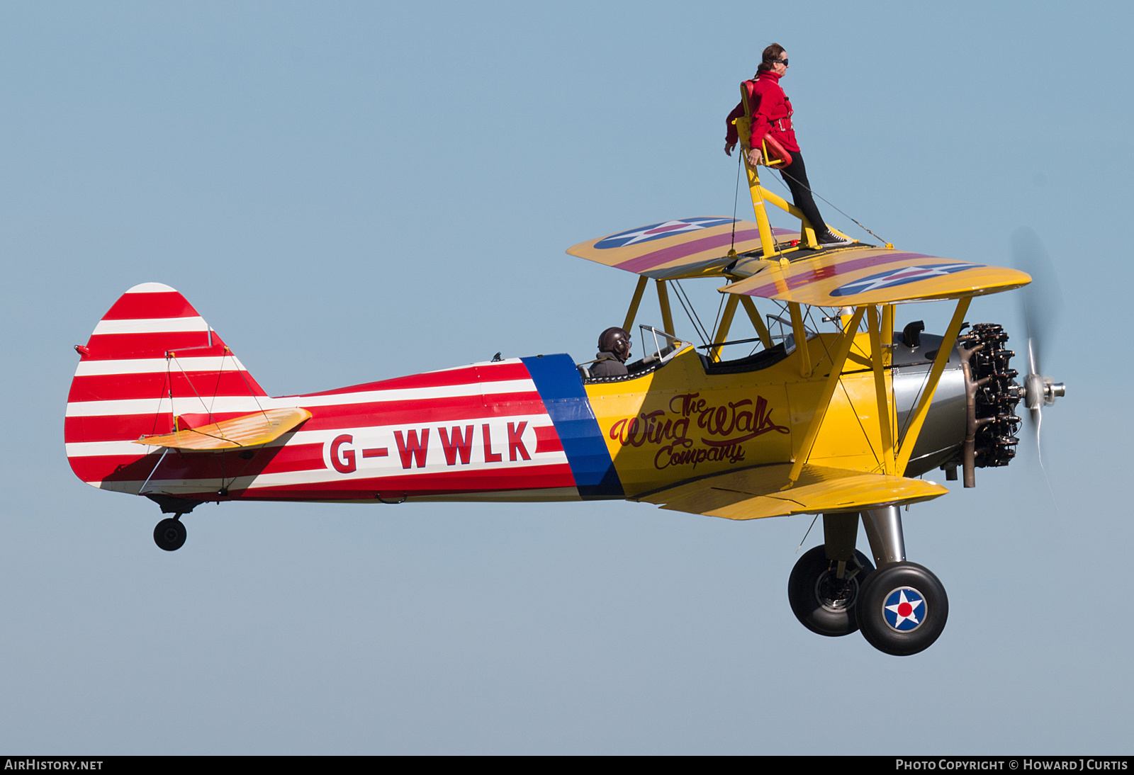 Aircraft Photo of G-WWLK | Stearman PT-17 Kaydet (A75N1) | The Wing Walk Company | AirHistory.net #165942