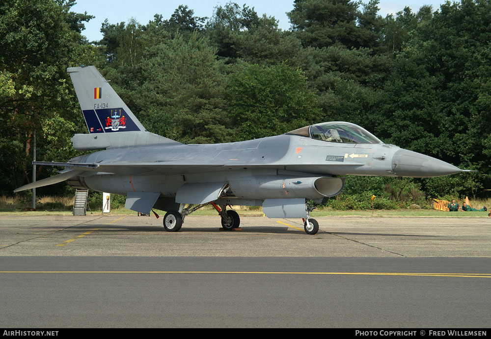 Aircraft Photo of FA-134 | General Dynamics F-16AM Fighting Falcon | Belgium - Air Force | AirHistory.net #166005