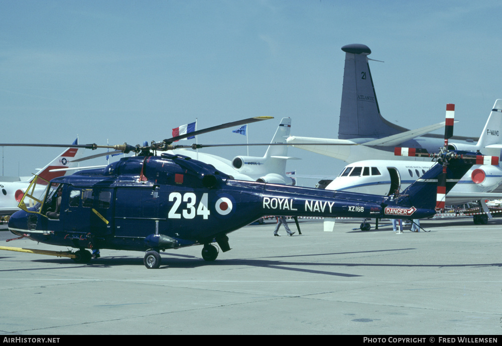 Aircraft Photo of XZ166 | Westland WG-13 Lynx HAS2 | UK - Navy | AirHistory.net #166007