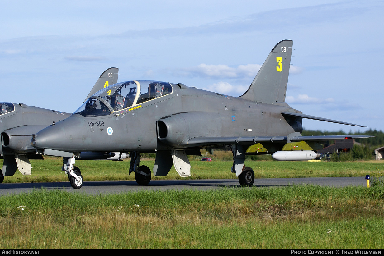 Aircraft Photo of HW-309 | British Aerospace Hawk 51 | Finland - Air Force | AirHistory.net #166008