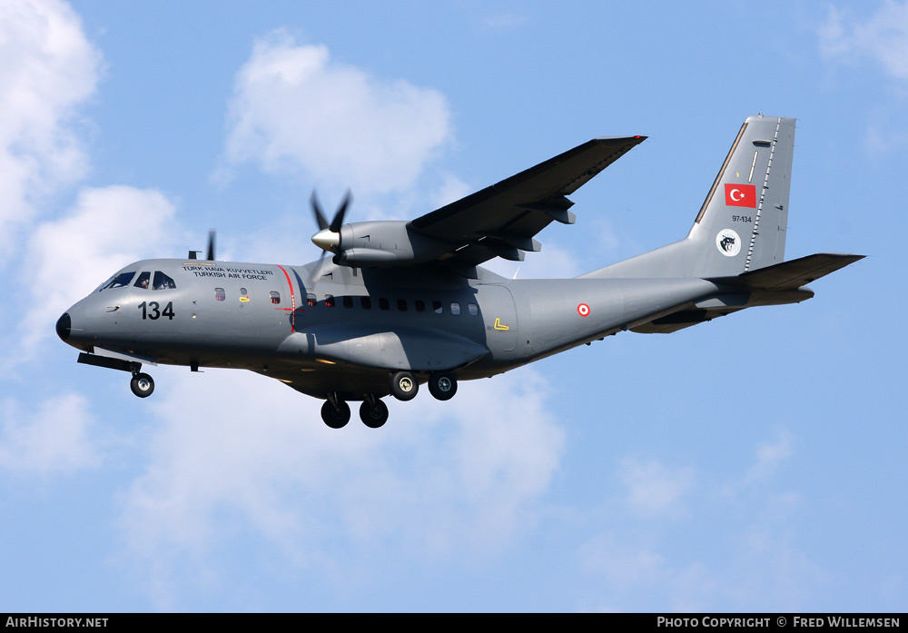Aircraft Photo of 97-134 | CASA/IPTN CN235M-100 | Turkey - Air Force | AirHistory.net #166013