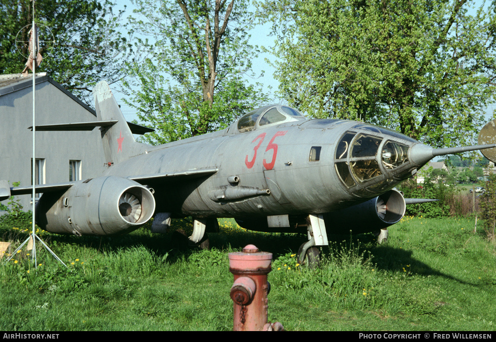 Aircraft Photo of 35 red | Yakovlev Yak-27R | Russia - Air Force | AirHistory.net #166024
